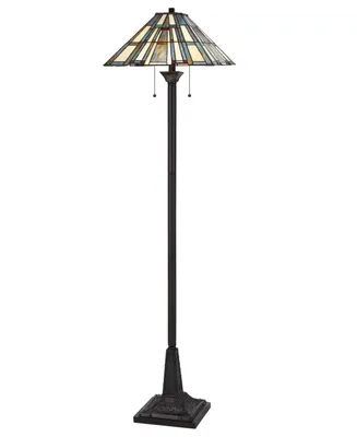 62" Height Metal and Resin Floor Lamp