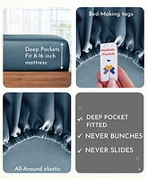 6 Piece Sheet Set with 4 Pillowcases