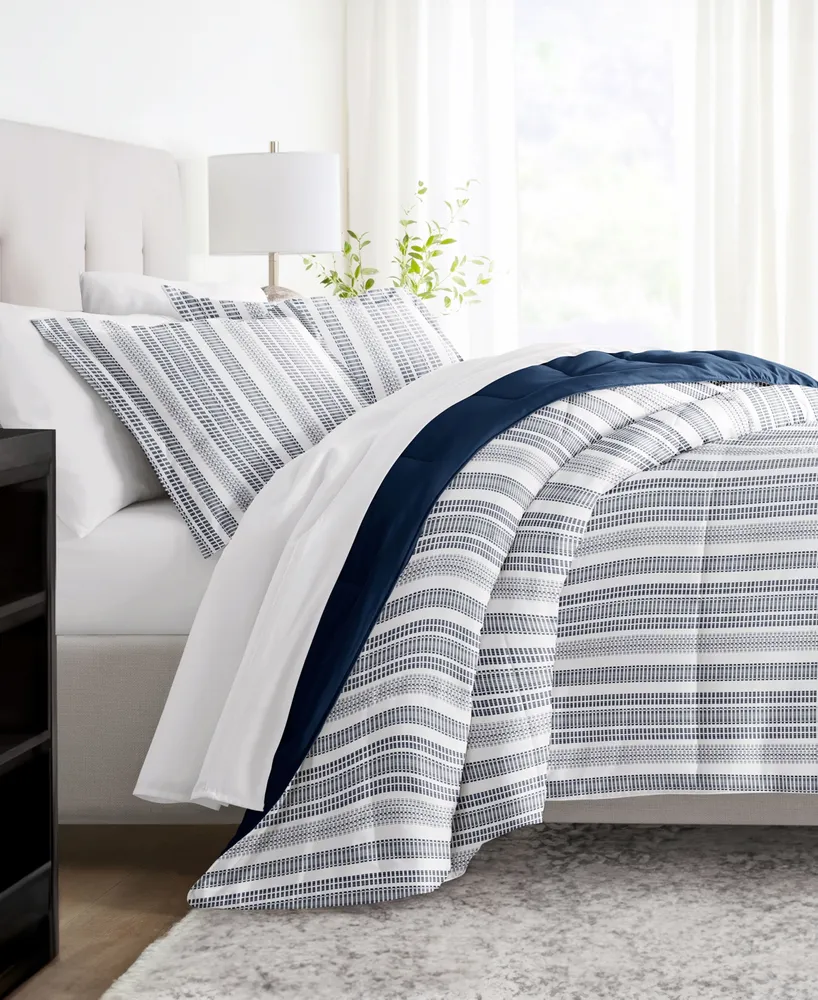 Home Collection Premium Down Alternative Farmhouse Dreams Reversible Comforter Set