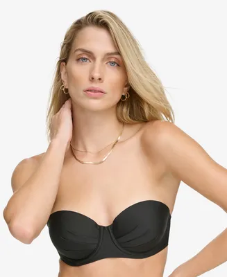 Calvin Klein Women's Molded Underwire Balconette Bikini Top