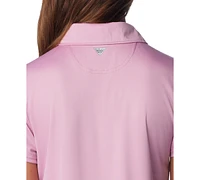 Columbia Women's Tidal Short-Sleeve Polo T-Shirt