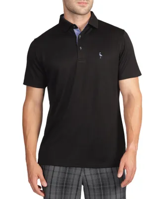Tailorbyrd Big & Tall Solid Modal Polo Shirt