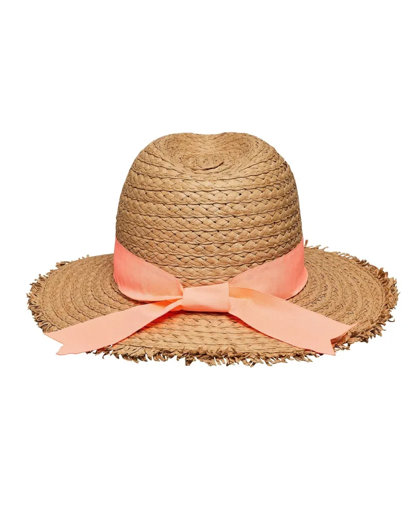 Toddler, Child Girls Peachy Ribbon Sunhat