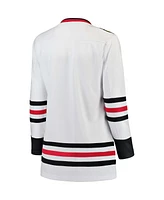 Women's Fanatics White Chicago Blackhawks Away Breakaway Jersey