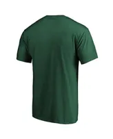 Men's Fanatics Green Oakland Athletics Official Logo T-shirt