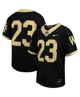 Big Boys Nike #23 Black Wake Forest Demon Deacons Untouchable Replica Game Jersey