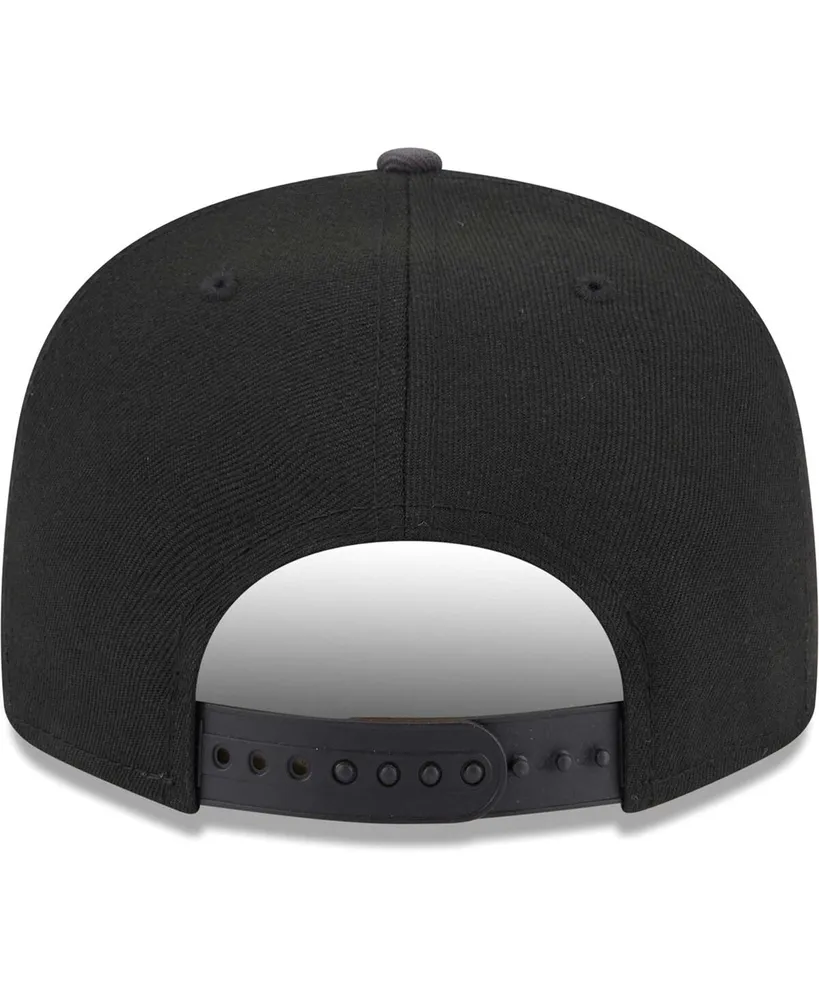 Men's New Era Black Chicago Bears Tidal Wave 9FIFTY Snapback Hat