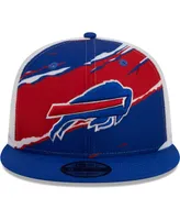 Men's New Era Royal Buffalo Bills Tear Trucker 9FIFTY Snapback Hat