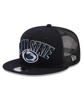 Men's New Era Navy Penn State Nittany Lions Grade Trucker 9FIFTY Snapback Hat