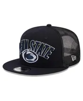 Men's New Era Navy Penn State Nittany Lions Grade Trucker 9FIFTY Snapback Hat