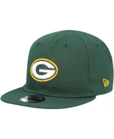 Infant Boys and Girls New Era Green Green Bay Packers My 1st 9FIFTY Snapback Hat