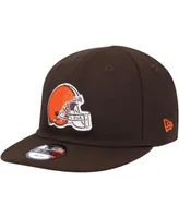 Infant Boys and Girls New Era Brown Cleveland Browns My 1st 9FIFTY Snapback Hat