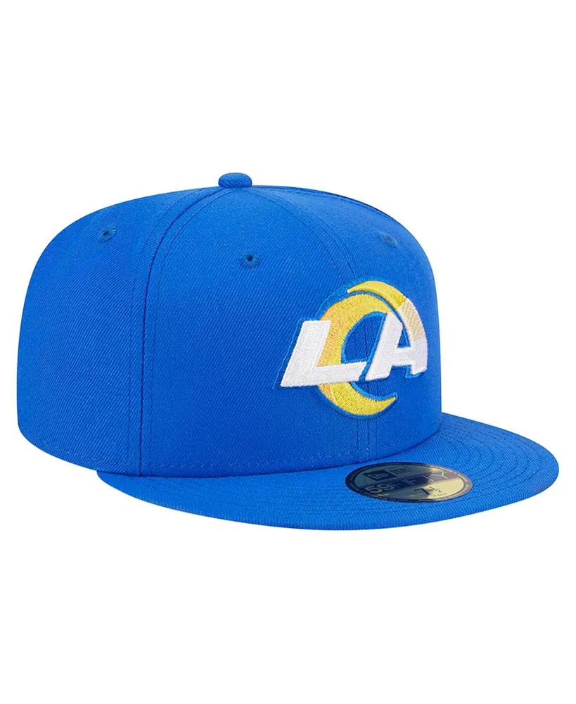 Men's New Era Royal Los Angeles Rams Main 59FIFTY Fitted Hat