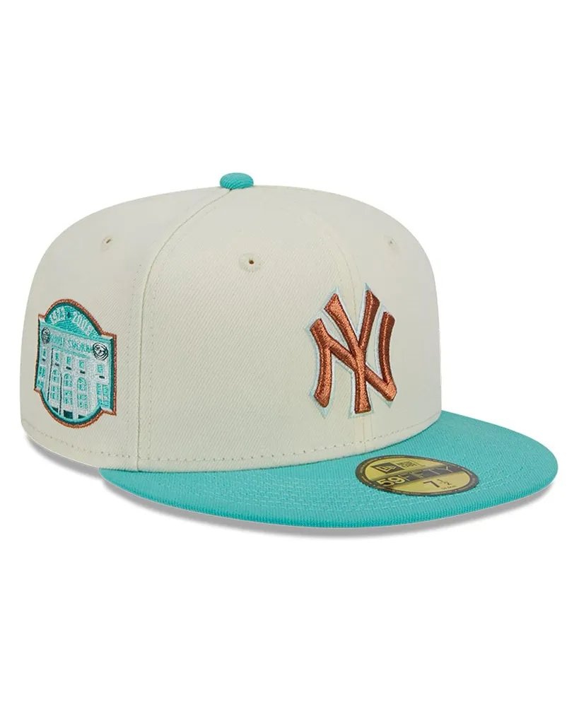 Men's New Era White York Yankees City Icon 59FIFTY Fitted Hat