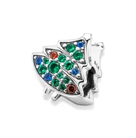 Pandora Crystal Stone Christmas Tree Charm