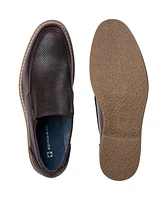 Alpine Swiss Carter Mens Slip On Loafers Snakeskin Dress Shoes Leather Lined