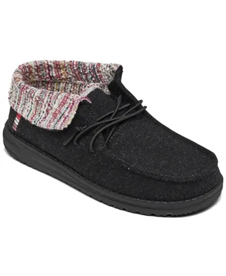 Hey Dude Little Girls Wendy Felted Fold Casual Moccasin Sneakers from Finish Line