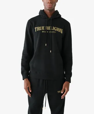True Religion Men's Shine Arch Pullover Hoodie