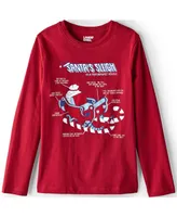 Lands' End Kids Long Sleeve Graphic Tee