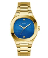 Guess Men's Analog -Tone Stainless Steel Watch 42mm