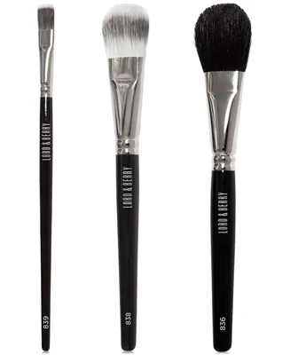 Lord & Berry 3-Piece Face Brush Set