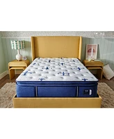 Stearns & Foster Studio 14.5" Medium Euro Pillowtop Innerspring Luxury Mattress Set- Queen Split