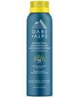 Oars + Alps Hydrating Antioxidant Sunscreen Spray Spf 50, 6