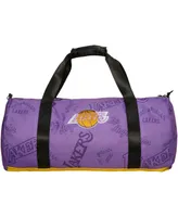 Men's and Women's Mitchell & Ness Los Angeles Lakers Team Logo Duffle Bag