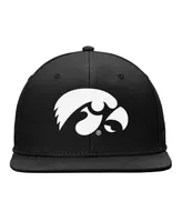 Men's Top of the World Black Iowa Hawkeyes Dusk Flex Hat