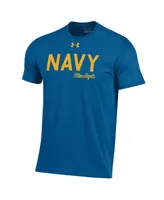 Men's Under Armour Royal Navy Midshipmen Blue Angels T-shirt