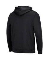 Men's Colosseum Black Vanderbilt Commodores Lantern Pullover Hoodie