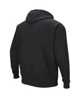 Men's Colosseum Black Vanderbilt Commodores Sunrise Pullover Hoodie