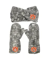 Women's ZooZatz Auburn Tigers Logo Marled Headband and Mitten Set