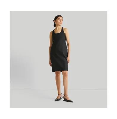 Fitted Knee Length Women's Dress