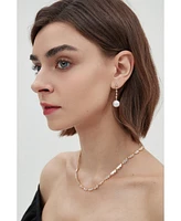 Electra Riviere Freshwater Pearl Drop Earrings