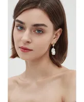 Doris Freshwater Baroque Pearl Drop Earrings