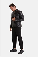 Men's Fashion Jacket, Nappa Black