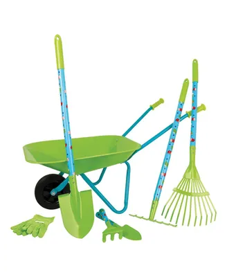 Small Foot Gardening Toolset with Wheelbarrow