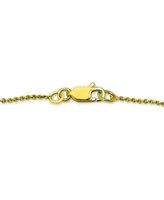 Giani Bernini Cubic Zirconia Bezel Link Bracelet in 18k Gold-Plated Sterling Silver, Created for Macy's