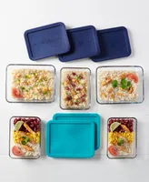 Anchor Hocking 10 Piece Rectangular Meal Prep Food Storage Set