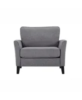 Serta 40.9" Microfiber Anna Accent Chair