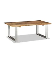 Coffee Table Solid Reclaimed Wood 39.4"x23.6"x15"