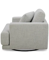 Closeout! Vasher 42" Fabric Swivel Chair, Created for Macy's