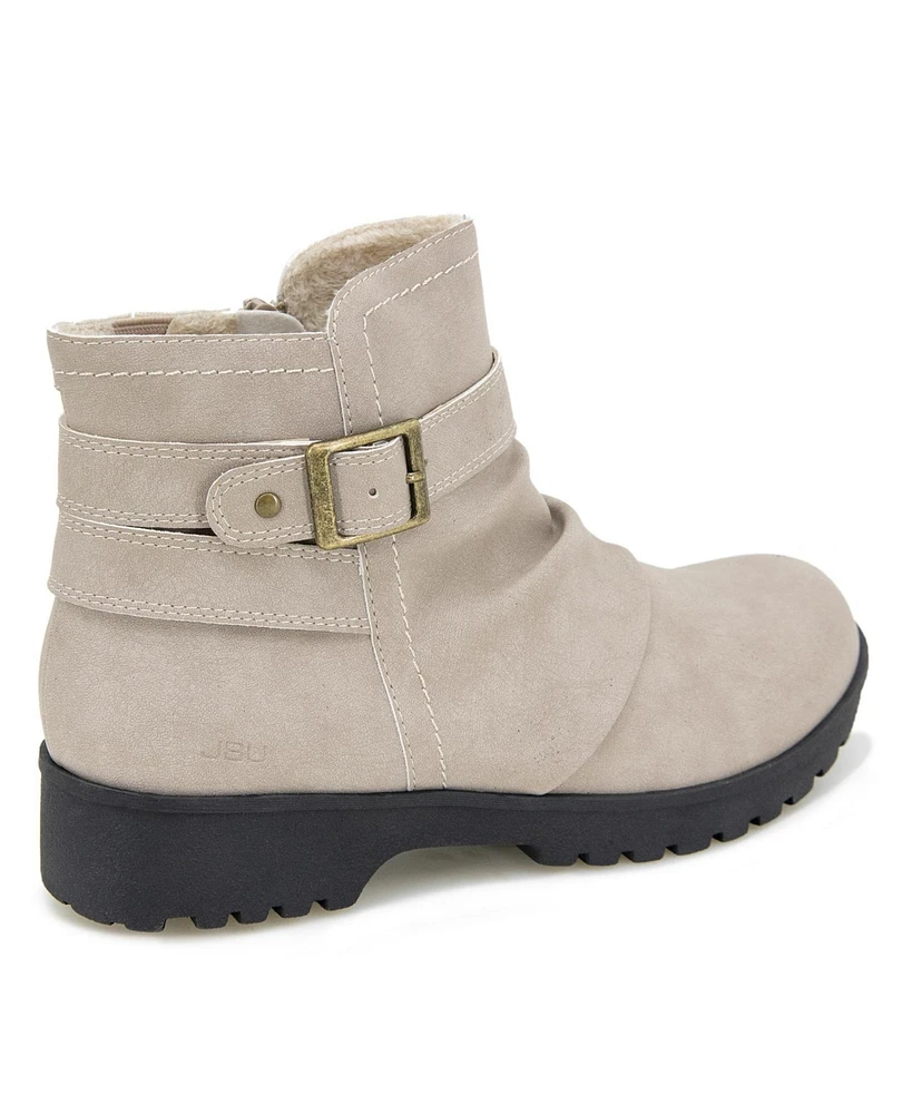 Jbu Women's Betsy Water Resistant Ankle Bootie