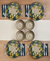 Pfaltzgraff Lemons 12-Pc Dinnerware Set, Service for 4