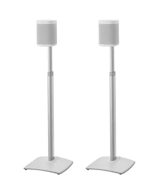 Sanus WSSA2 Adjustable Height Wireless Speaker Stands for Sonos One, Play:1, and Play:3 - Pair