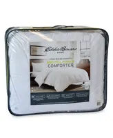 Closeout! Eddie Bauer All Season RestAssured Luxury Striped 300 Thread Count 600 Fill Power Down Comforter, Full/Queen