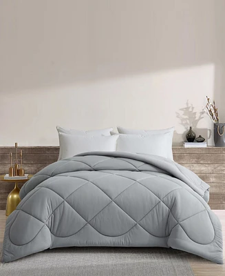 Unikome All Season Ultra Soft Waffle Reversible Comforter, King