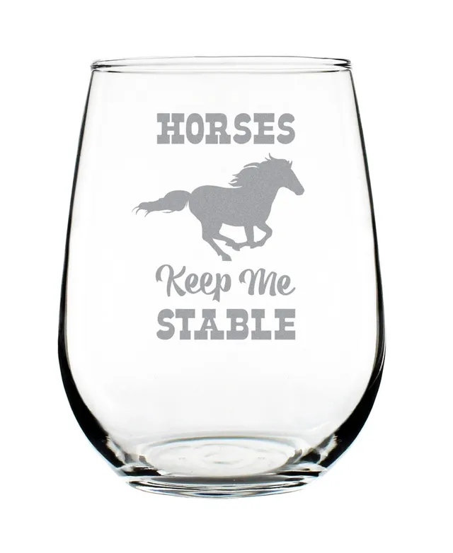 Udderly Fabulous Stemless Wine Glass - Funny Cute Cow Gifts for Women -  bevvee