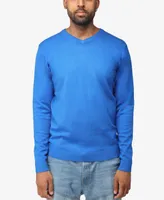 X-Ray Men's Basic V-Neck Pullover Midweight Sweater